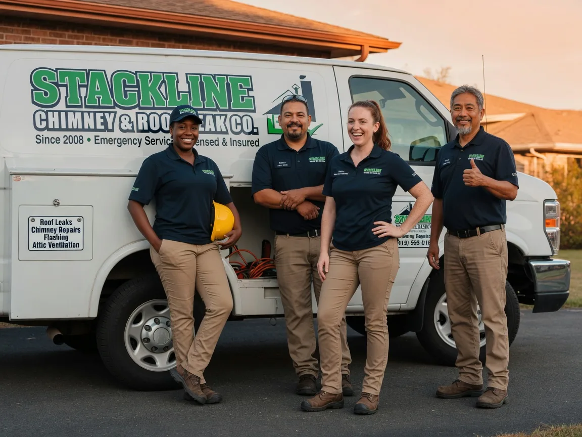 Chimney flashing repair company in Larkspur, CO